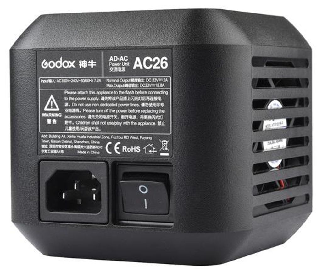 Godox AC26 AC Adapter für AD600 Pro Obrázek produktu 