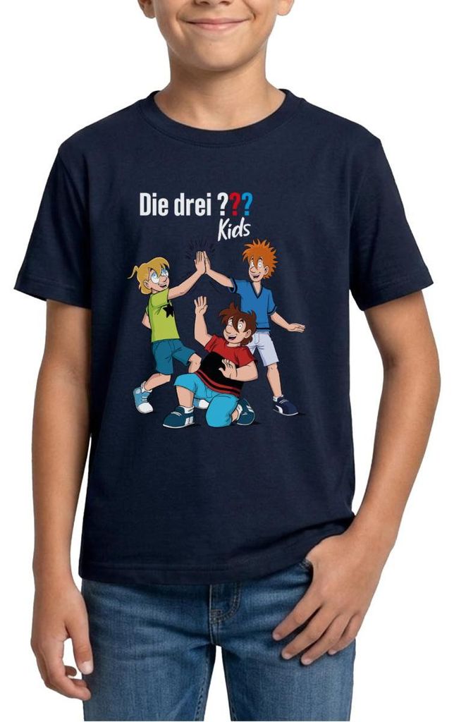 Spreadshirt Die Drei Fragezeichen Kids Detektive Spürnasen Produktbild 