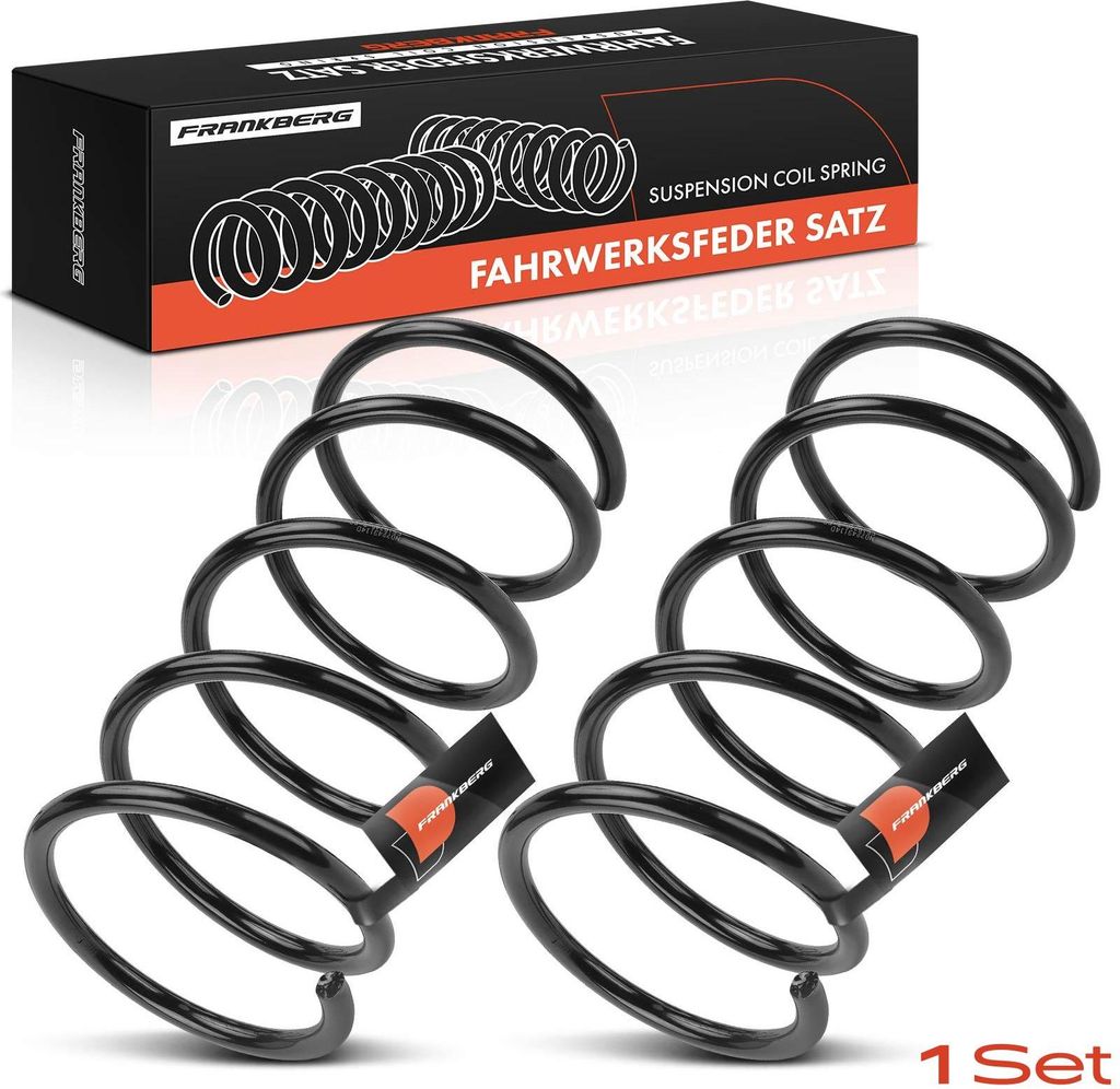 Frankberg 2x Fahrwerksfeder Vorderachse für Hyundai Matrix FC 1.5L 1.8L 2001-2010