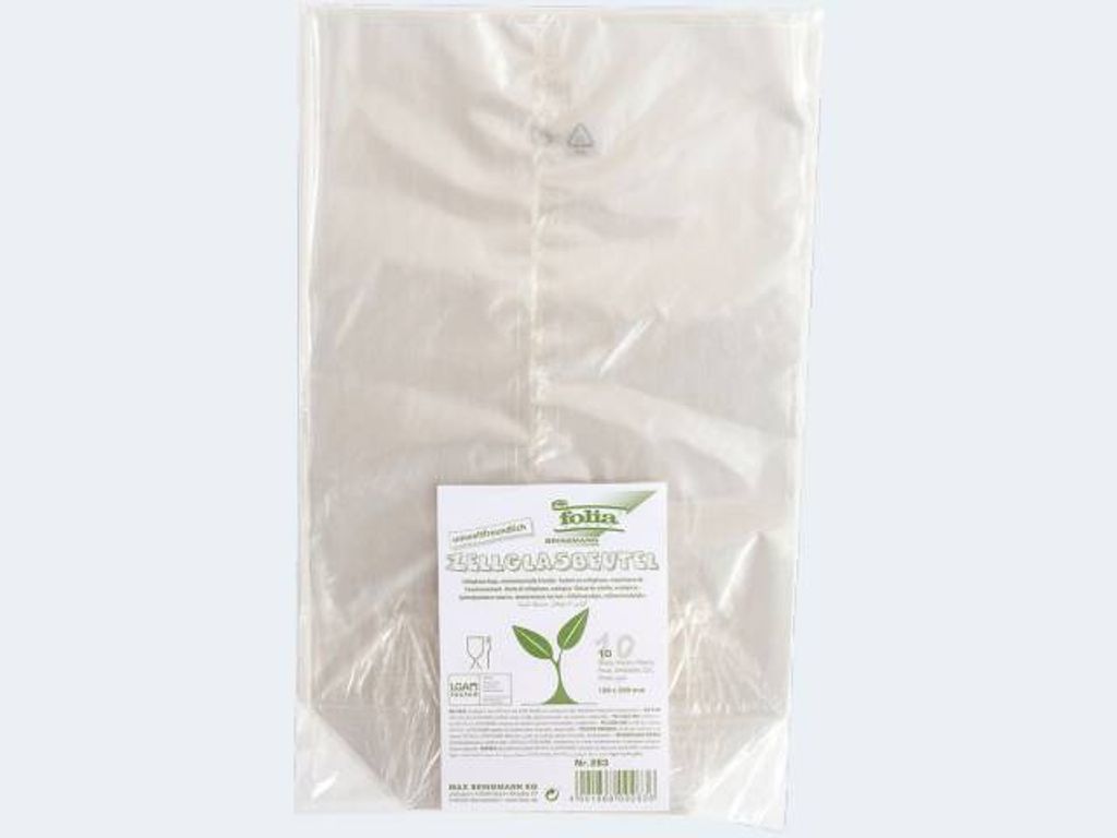 Folia 283 Cellglasbeutel - 18 x 30 cm, 10 Stück Produktbild 