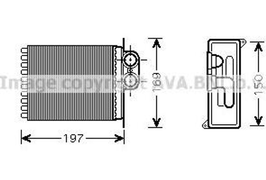 AVA MSA6400 Heizsystem OE 0038359001 kompatibel mit Sprinter
