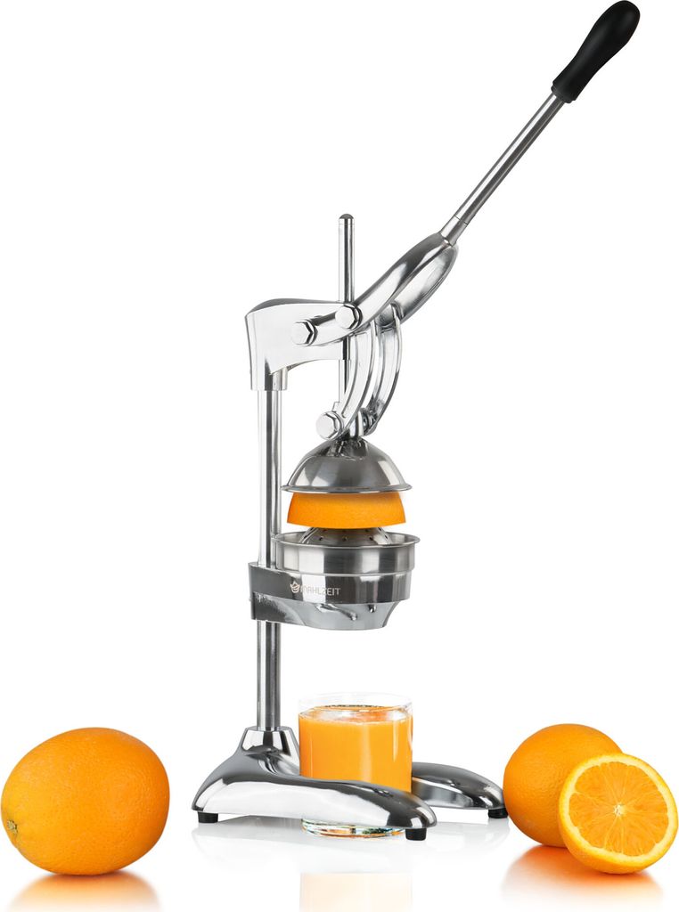 Mahlzeit Edelstahl Saftpresse CORDOBA, silber, manueller Produktbild 