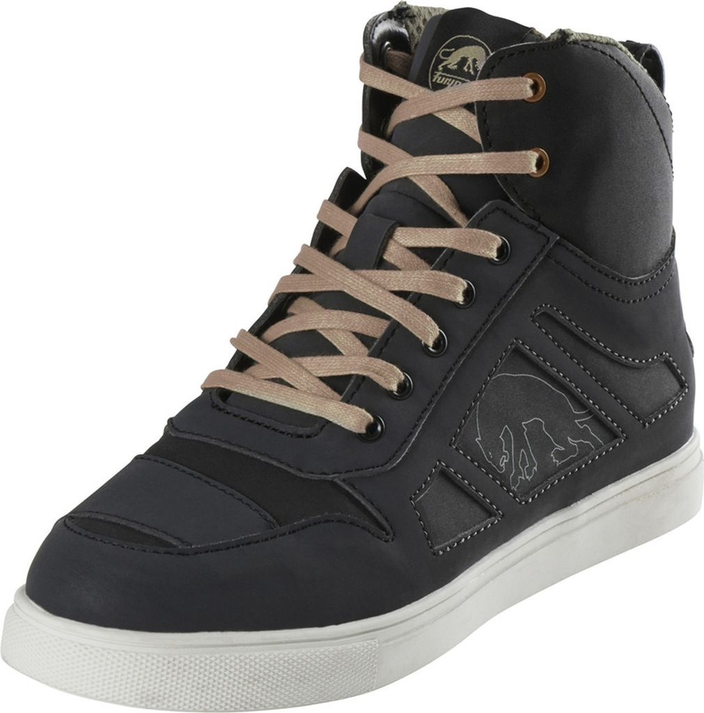 Furygan Angie D3O Wasserdichte Damen Motorradschuhe, schwarz/gold, 38