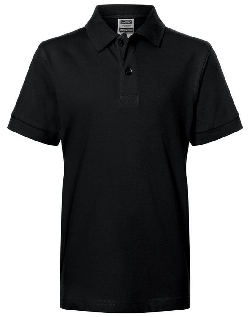 James and Nicholson - "Classic" Poloshirt für Kinder LT4443 (XL) (Schwarz)