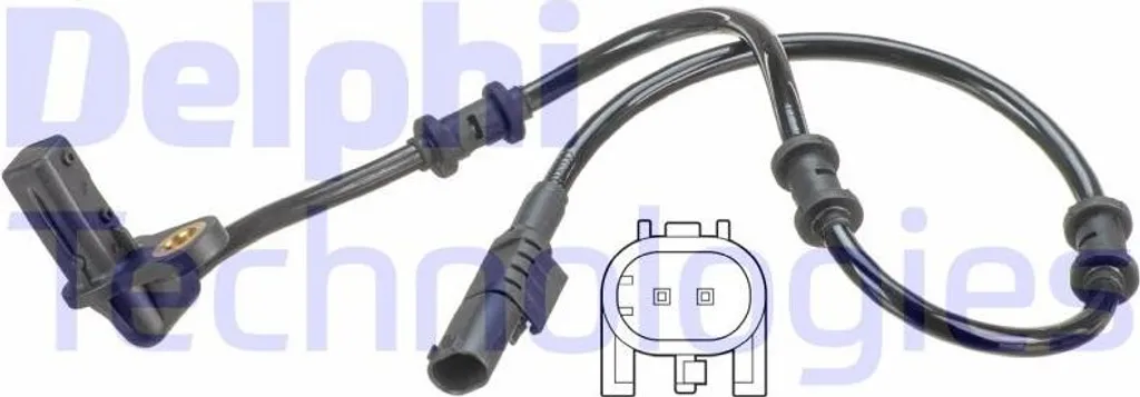 Sensore ABS Delphi SS20595 Mercedes Classe M W163 - Qualità OE 1635422018