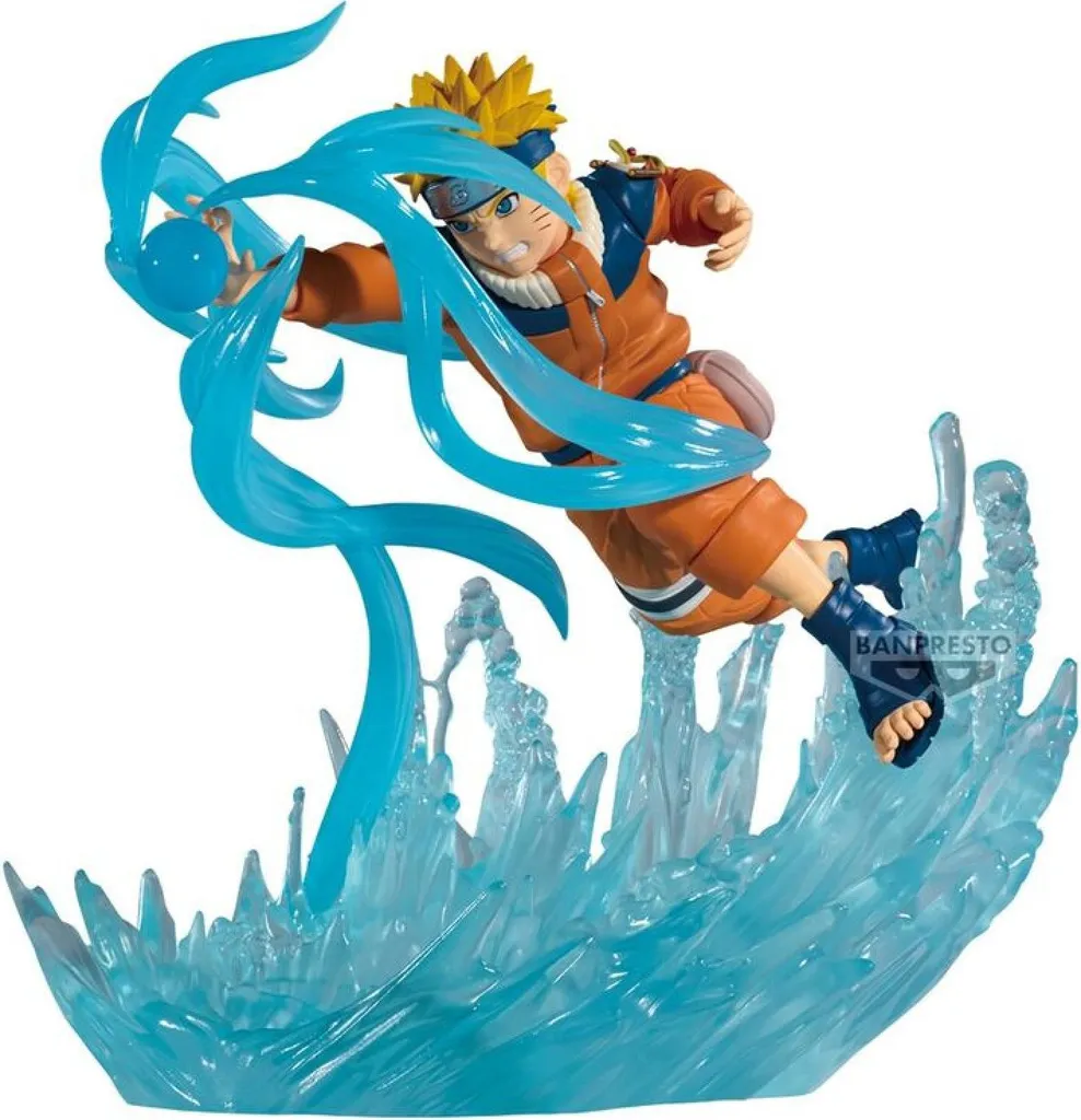 Figurine Naruto Uzumaki idéale pour décorer une étagère Manga