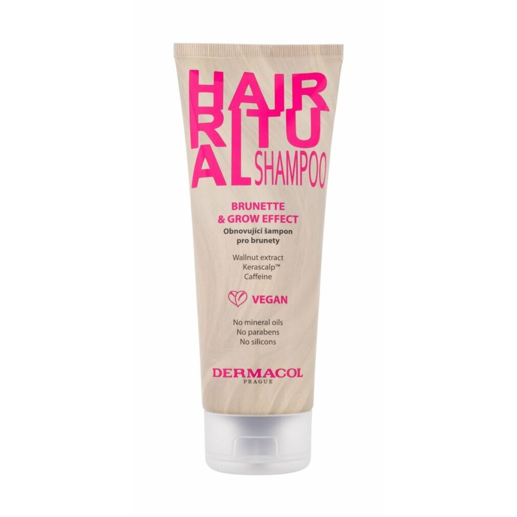 Dermacol Hair Boost Brunette & Grow Effect Shampoo stärkendes Shampoo für braunes Haar 250 ml