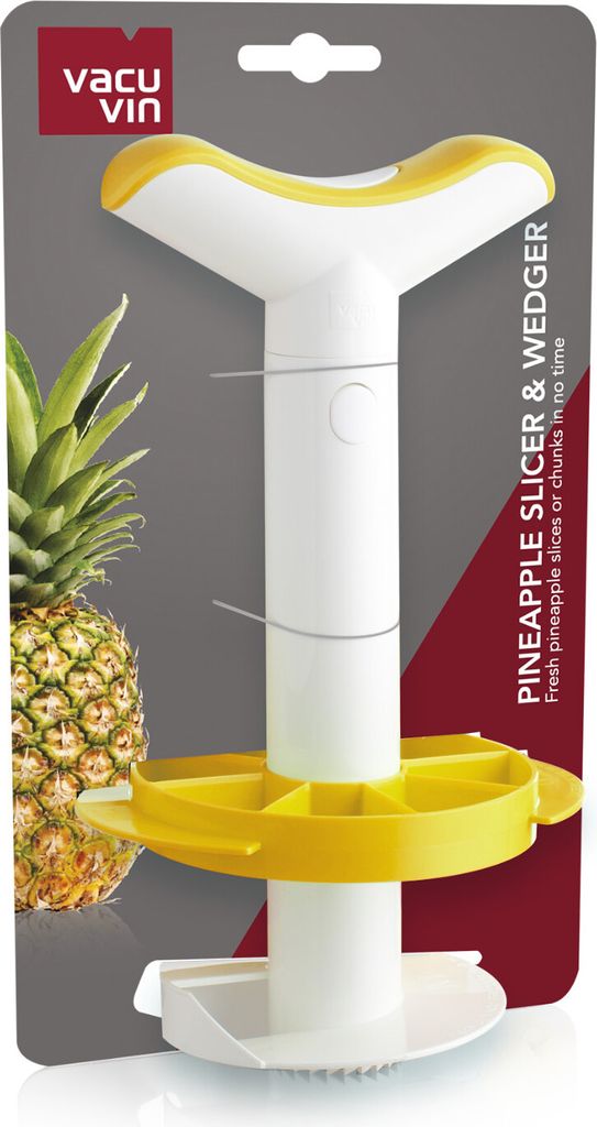 Vacu Vin 4052046 Ananasschneider Deluxe J-Hook -das original