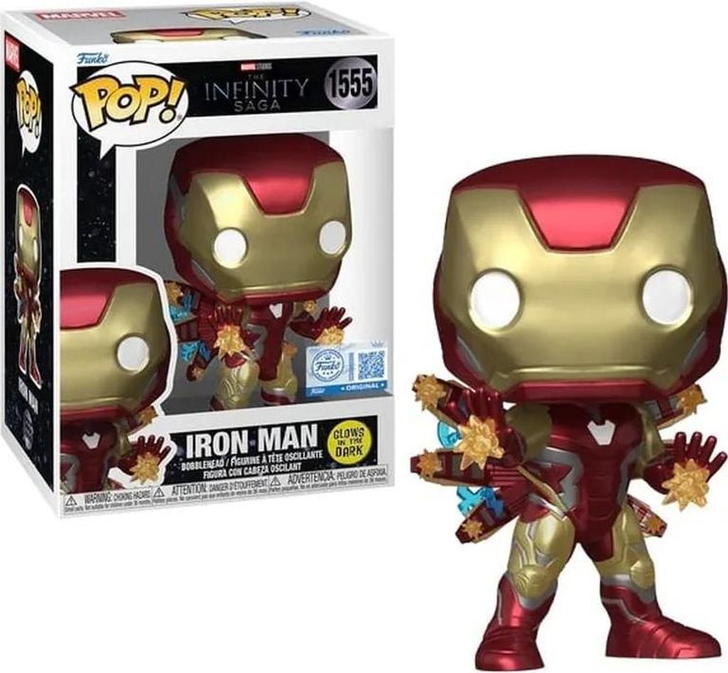 Funko Pop! - Marvel - Iron Man With Beams (Gitd) #1555 Obrázek produktu 