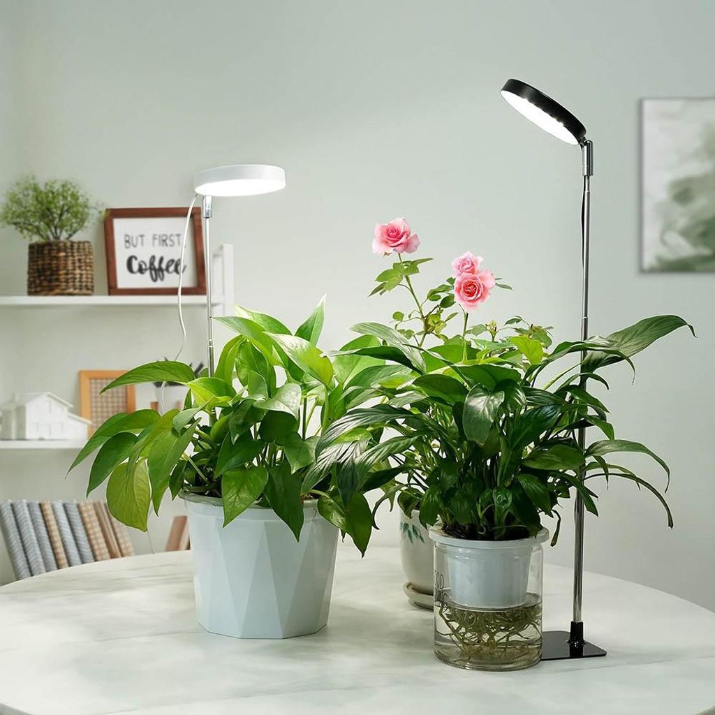 LED rastlinná lampa s plným spektrom, stmievateľná, výškovo Obrázok produktu 