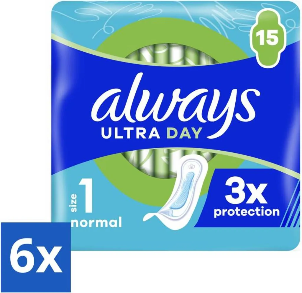 Scorta Famiglia Always Ultra Normal - 90 Assorbenti Igiene e Sicurezza