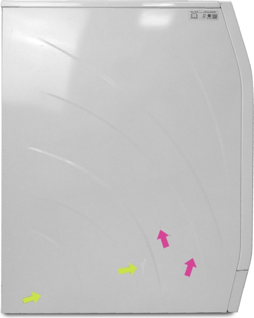 LG SIGNATURE LSWD100E Waschtrockner Freistehend Frontlader Produktbild 8