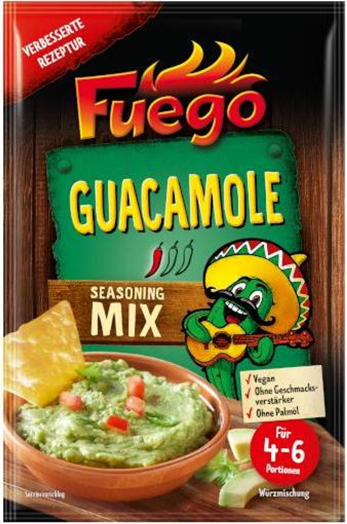 FUEGO Guacamole Seas. Mix 30g