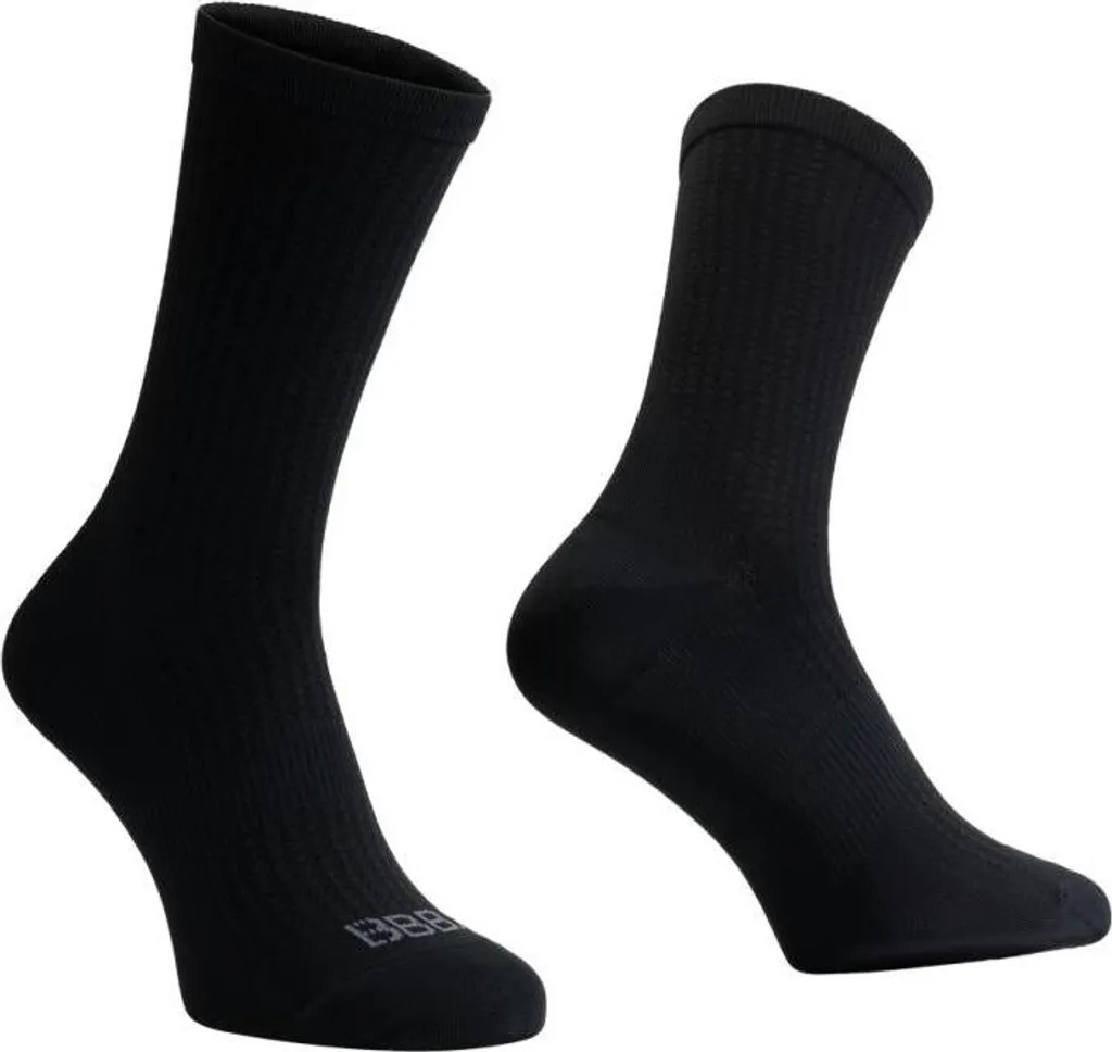 BBB Cycling EcoFeet Chaussettes 18cm Noir - Équipement Vélo Durable