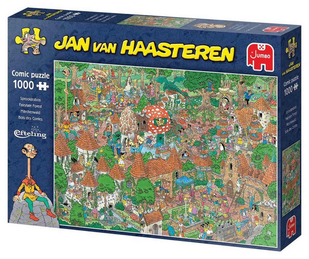 Jan van Haasteren 20045, 1000 szt., Komiksy, 12 lat(a) Zdjęcie produktu 