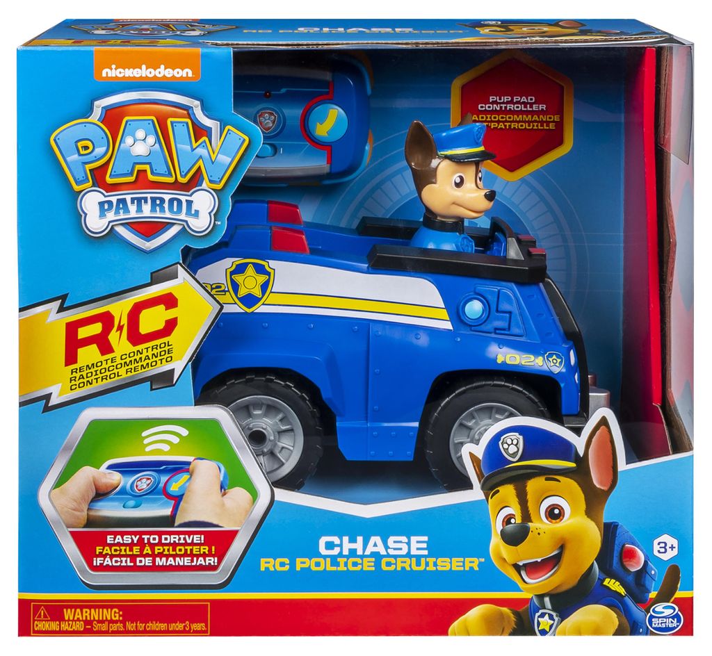 Paw Patrol Chase RC Police Cruiser (blau) Produktbild 