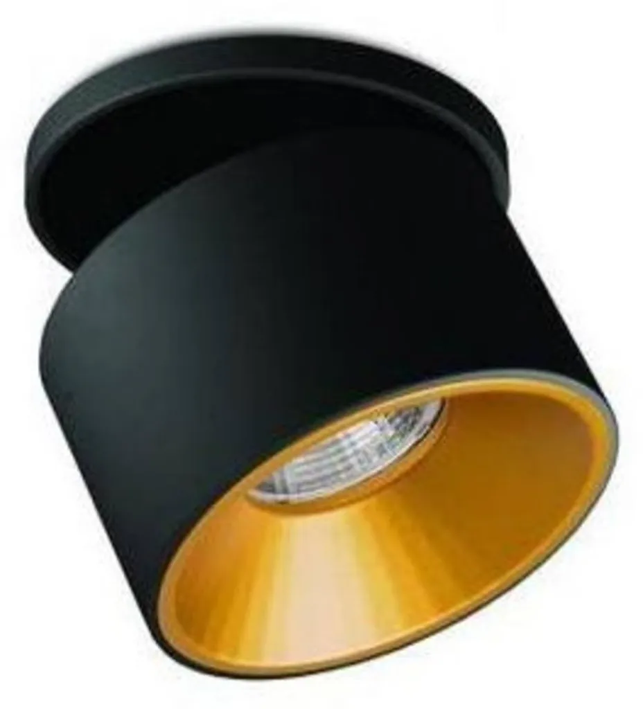 Luminaire LED 10W gradation par pression 2700K BPM KLIMT noir or