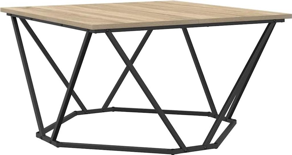 "WINTER SALE"Satztische/Couchtisch elegantes Design - Wohnzimmertisch - Sonoma-Eiche 80x80x45cm - Couchtische NeuMöbel178306