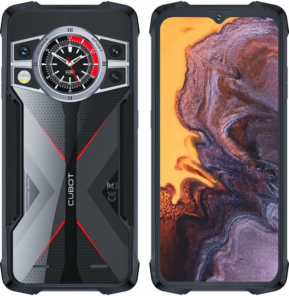 Cubot KingKong 9 noir 256GB WLAN Smartphone Image du produit 