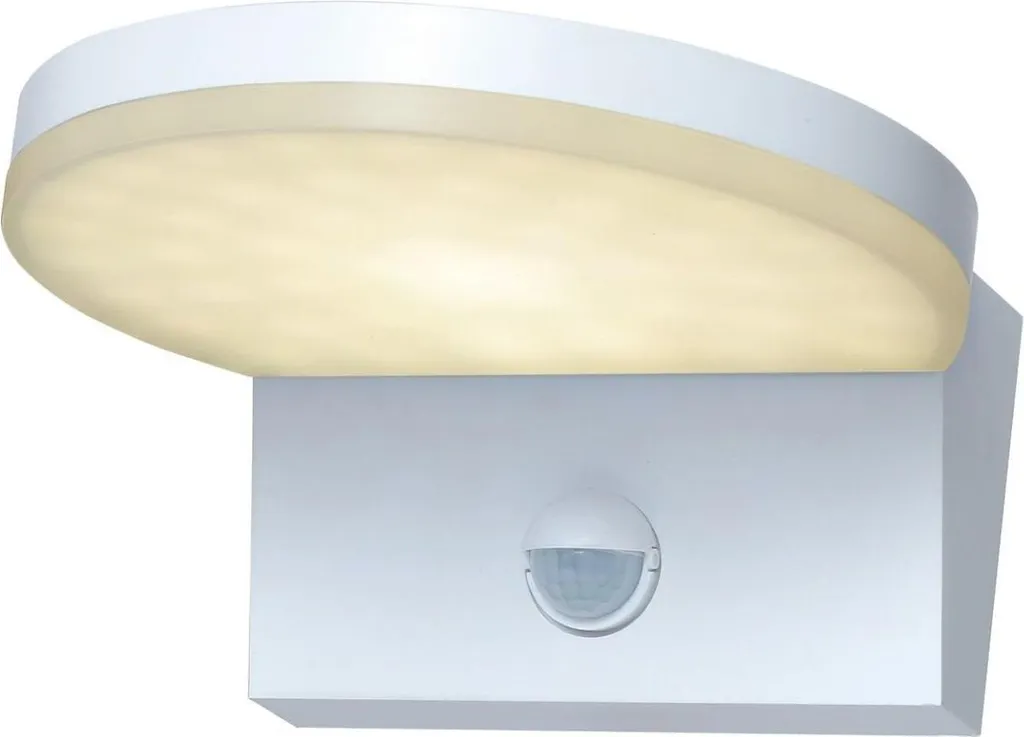 Rabalux Batida 77120: Lampada Outdoor Design Bianco con Sensore CCT