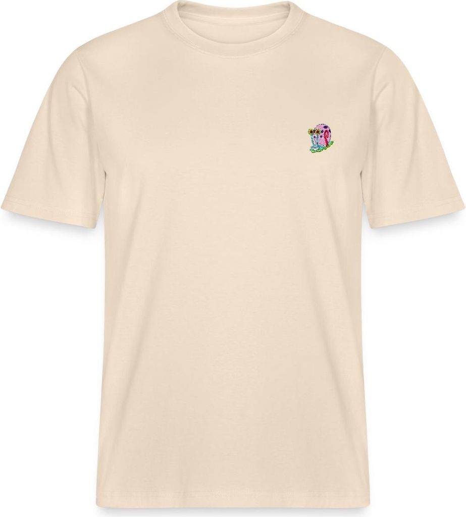 Spreadshirt SpongeBob Schwammkopf Gary Stick-Motiv Relaxed Fit Uni T-Shirt, XXL, Natur