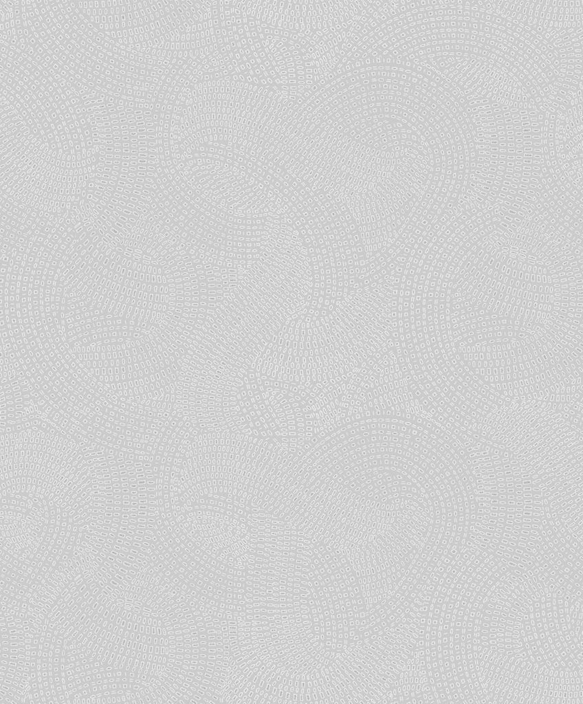 Khroma by Masureel Tapete grafisches Motiv Grau - 630010 - 53 cm x 10.05 m