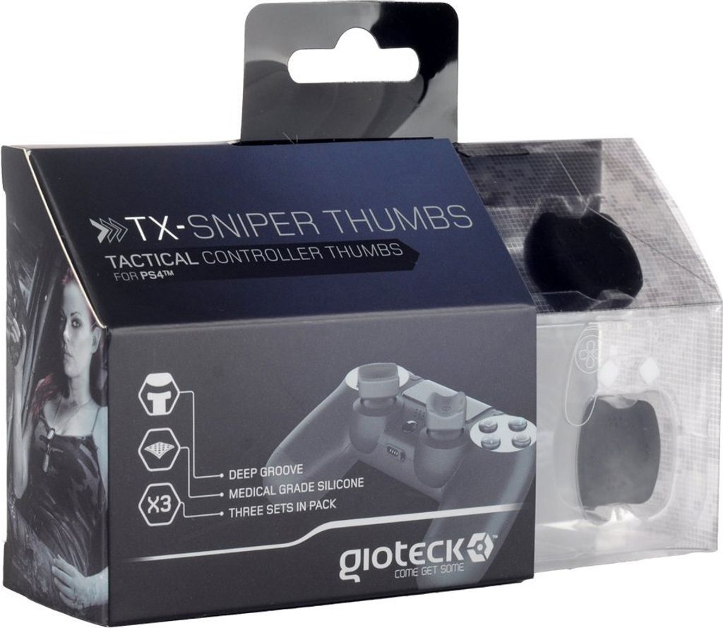 Gioteck Tx-sniper Ps4 Controller-griffe One Size