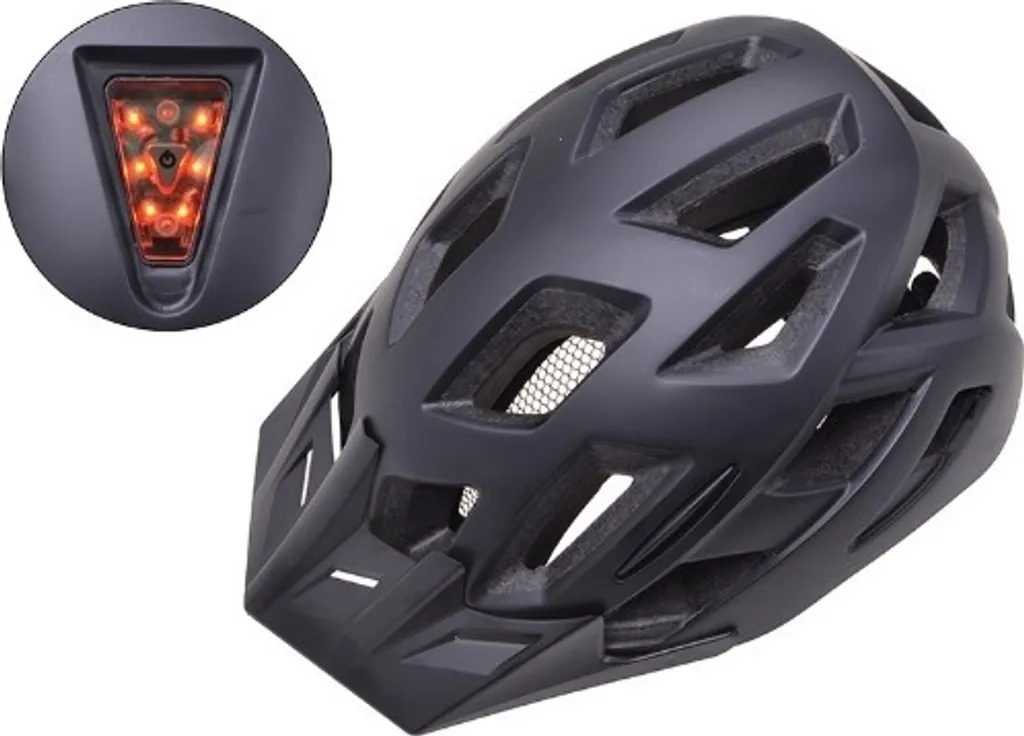 Casque vélo visible de nuit Filmer Premium 49711, fini les dangers LED L
