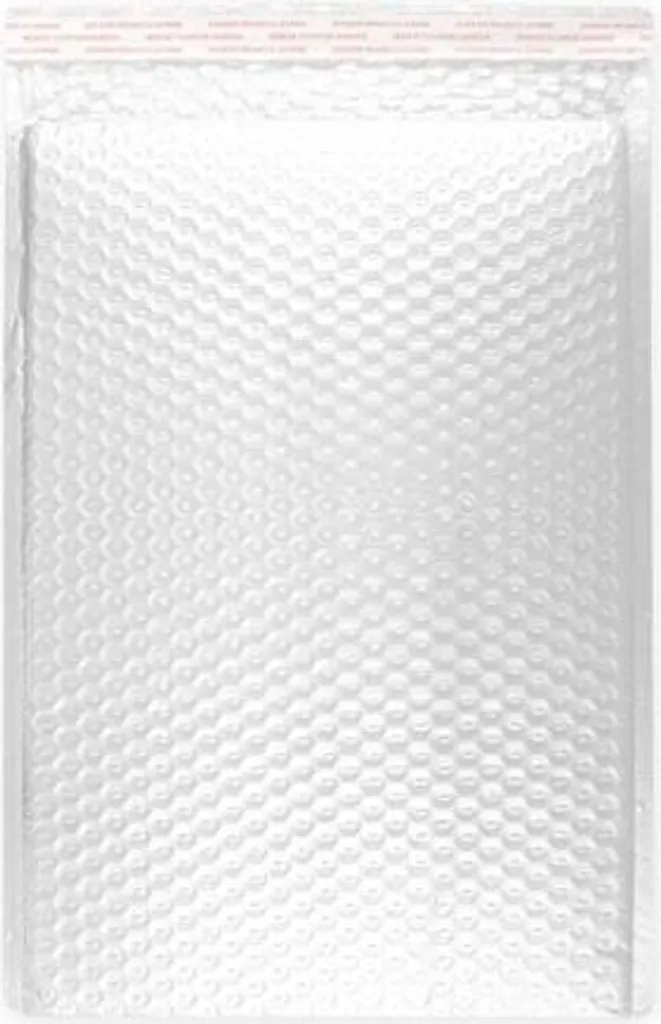 Pochette d'expédition indéchirable blanc perle 260 x 360 mm pour colis - 2