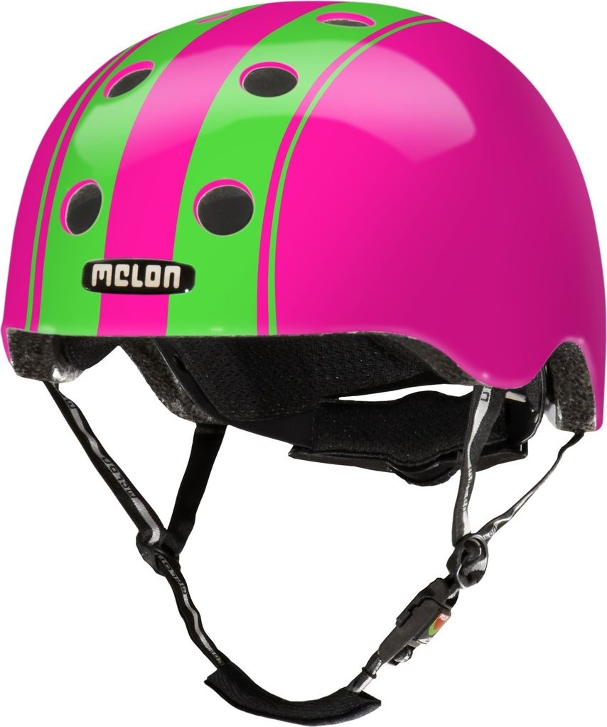 Melon Fahrradhelm Urban Active , Double Grün Pink, XL-XXL