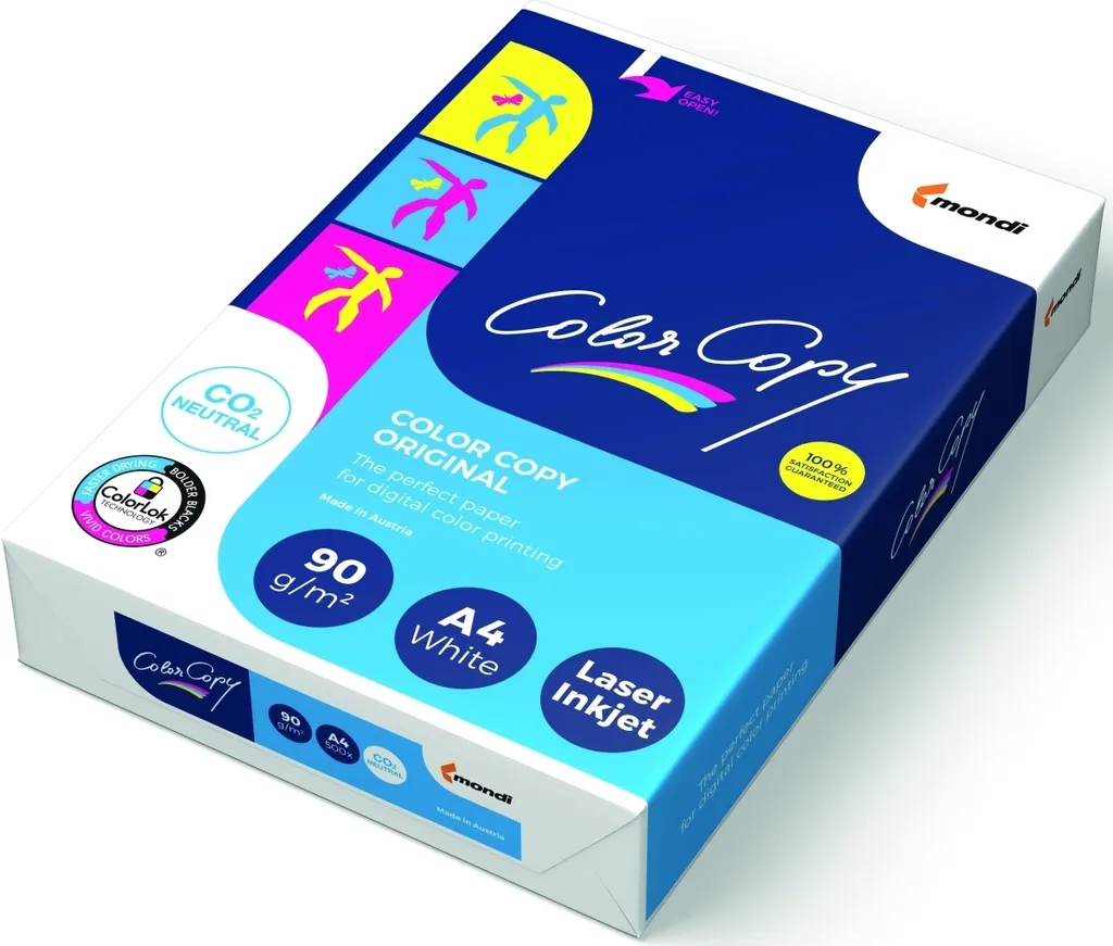 Papier Blanc A4 90g Haute Blancheur pour Impression Laser - 5x500 Feuilles