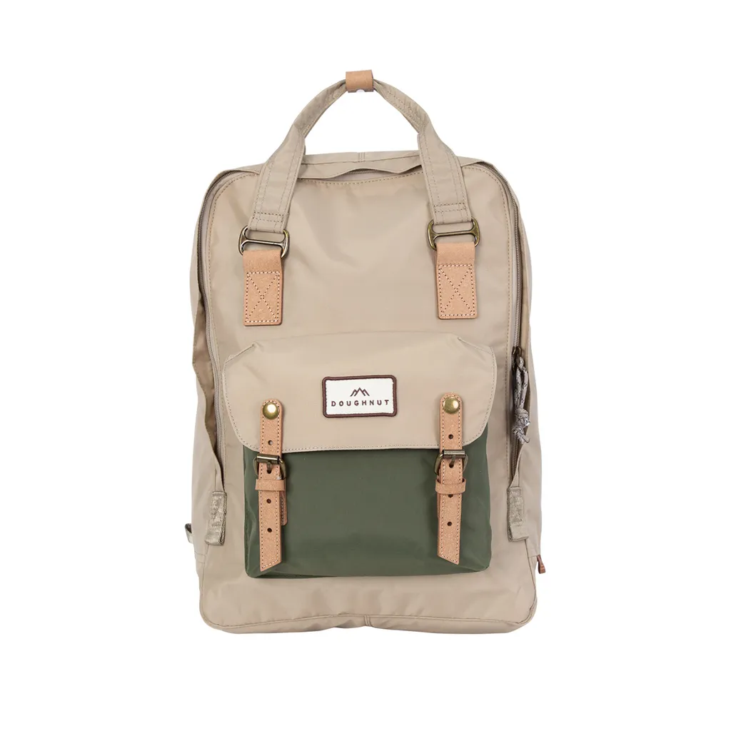 Sac à dos ergonomique Doughnut Macaroon beige pour soulager le dos