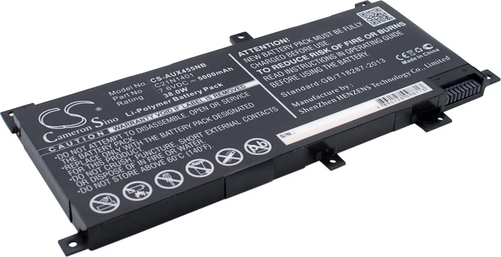 Batterie TECHTEK pour Asus A455LA A455LDB DX882LD F430LD - 14.4V 2600mAh