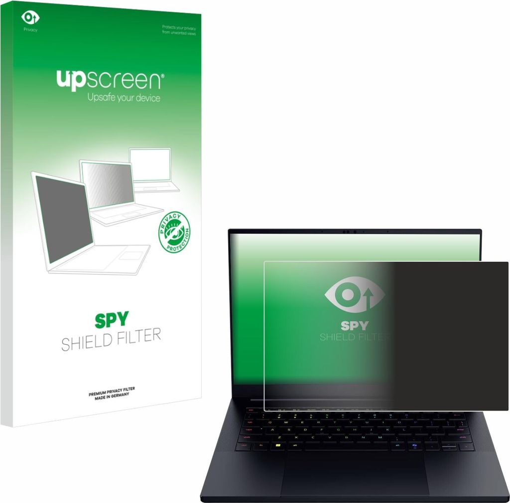upscreen Blickschutzfilter für Razer Blade 14 2025 Anti-Spy Privacy Filter Sichtschutz Blaulicht-Schutz