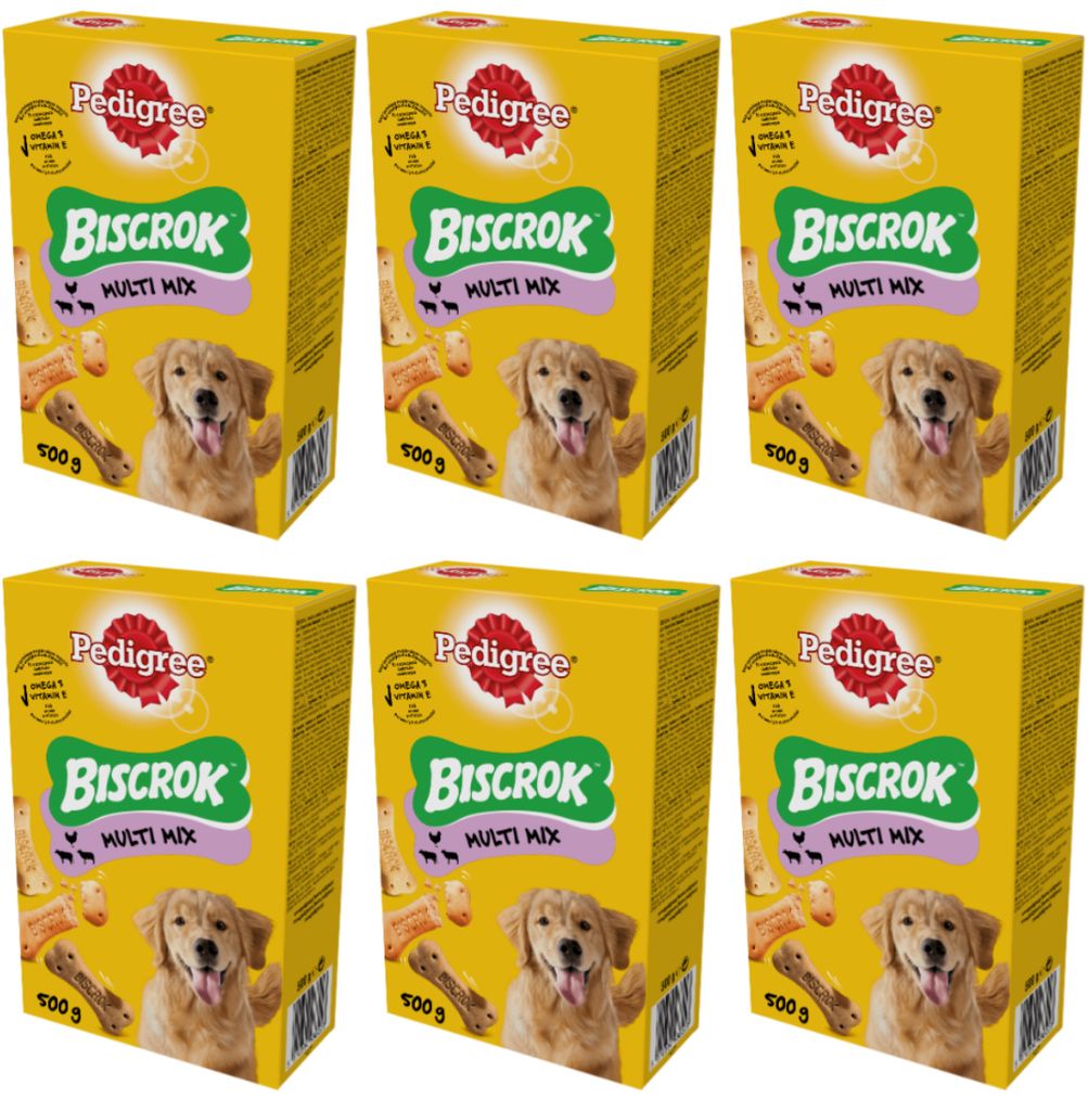 Pedigree Biscrok - würfelförmige Hundekekse mit Huhn-, Produktbild 