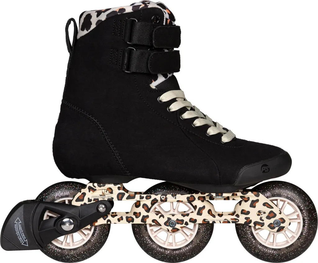 Rollers Powerslide 510213 robustes avec platine aluminium et ABEC 7
