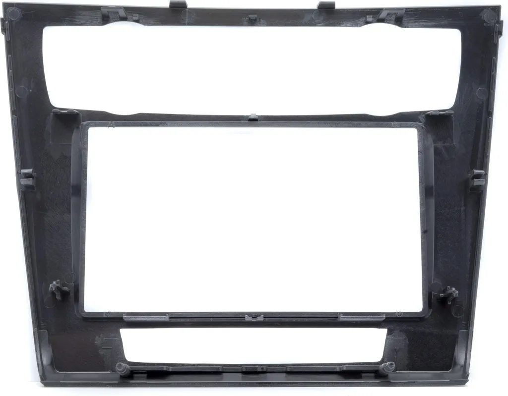 Façade autoradio DIN pour BMW Série 1 E81 E82 E87 E88 2007-2011 Noire