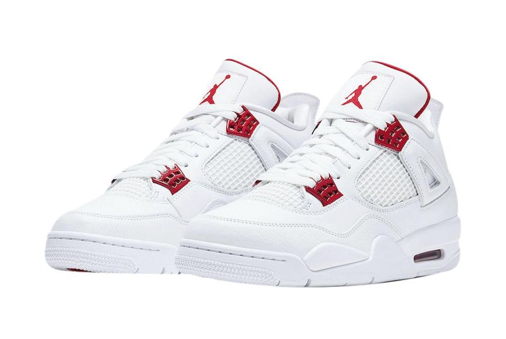 Air Jordan 4 Retro Metallic Pack - University Red:EU43 Produktbild 