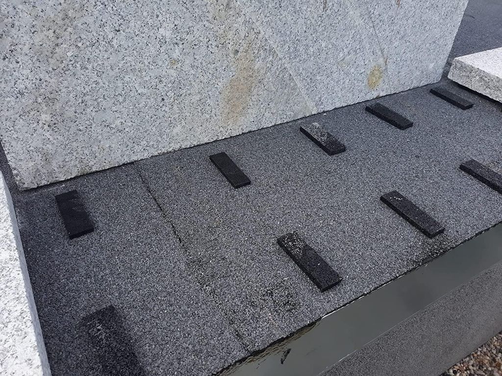 REGUPOL - Gumová rohož 6000x160x10mm, Akustický gumový Obrázek produktu 5