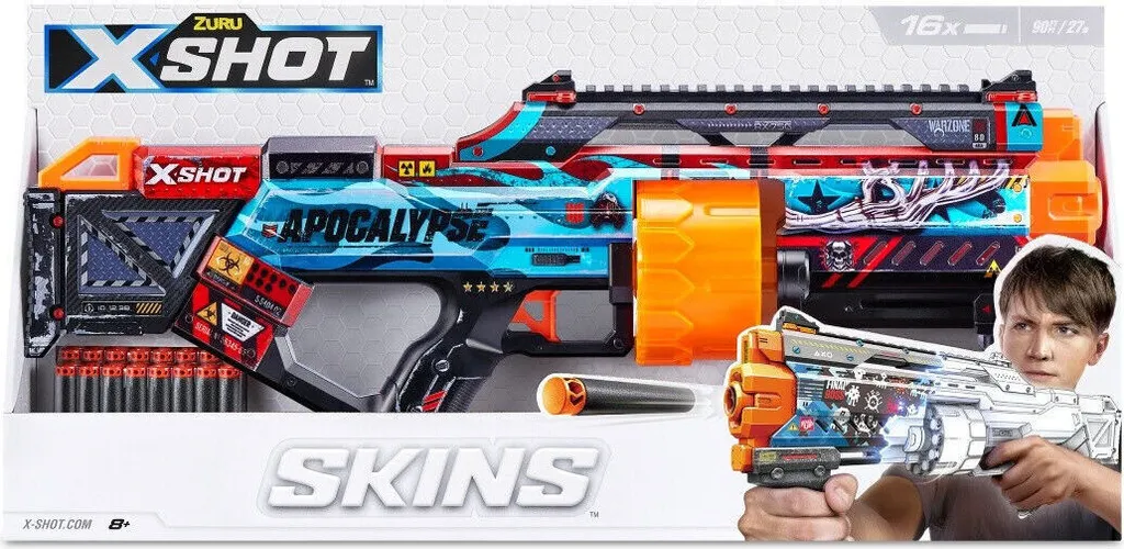 Lanceur Last Stand Skins haute capacité 16 projectiles longue portée