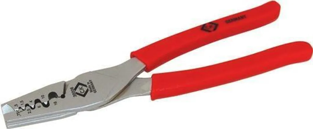 Pince à Sertir Professionnelle pour Embouts de Câblage 0.5-16mm²