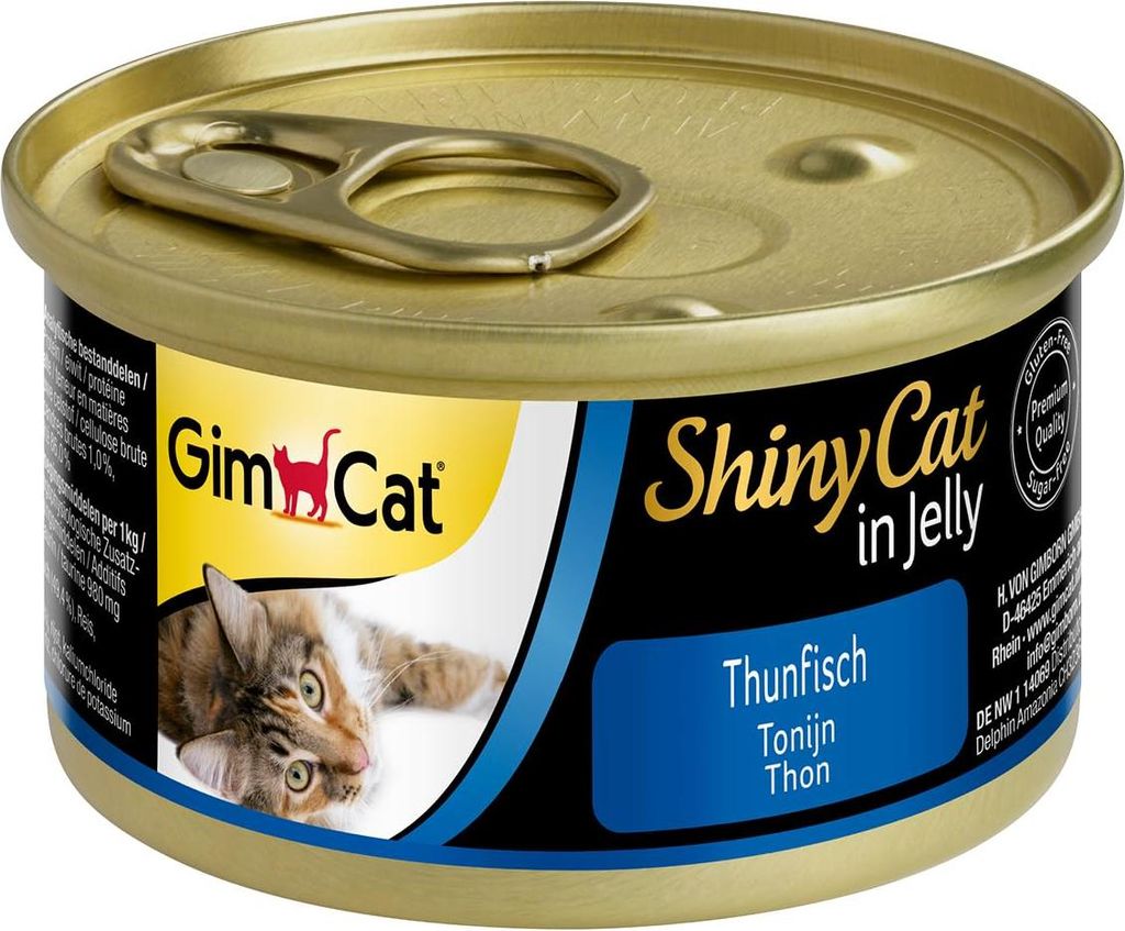 GimCat Dose ShinyCat Thunfisch 70gx24