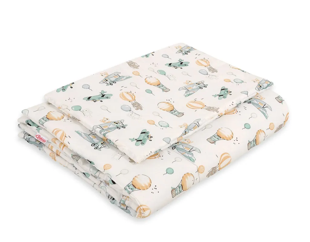 Pack Literie Enfant 120x90 Bleu Aventure : Sommeil Doux et Sécurisé