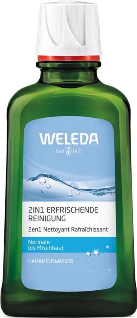 WELEDA 2in1 erfrischende Reinigung Milch 100ml PZN 02048028 Produktbild 