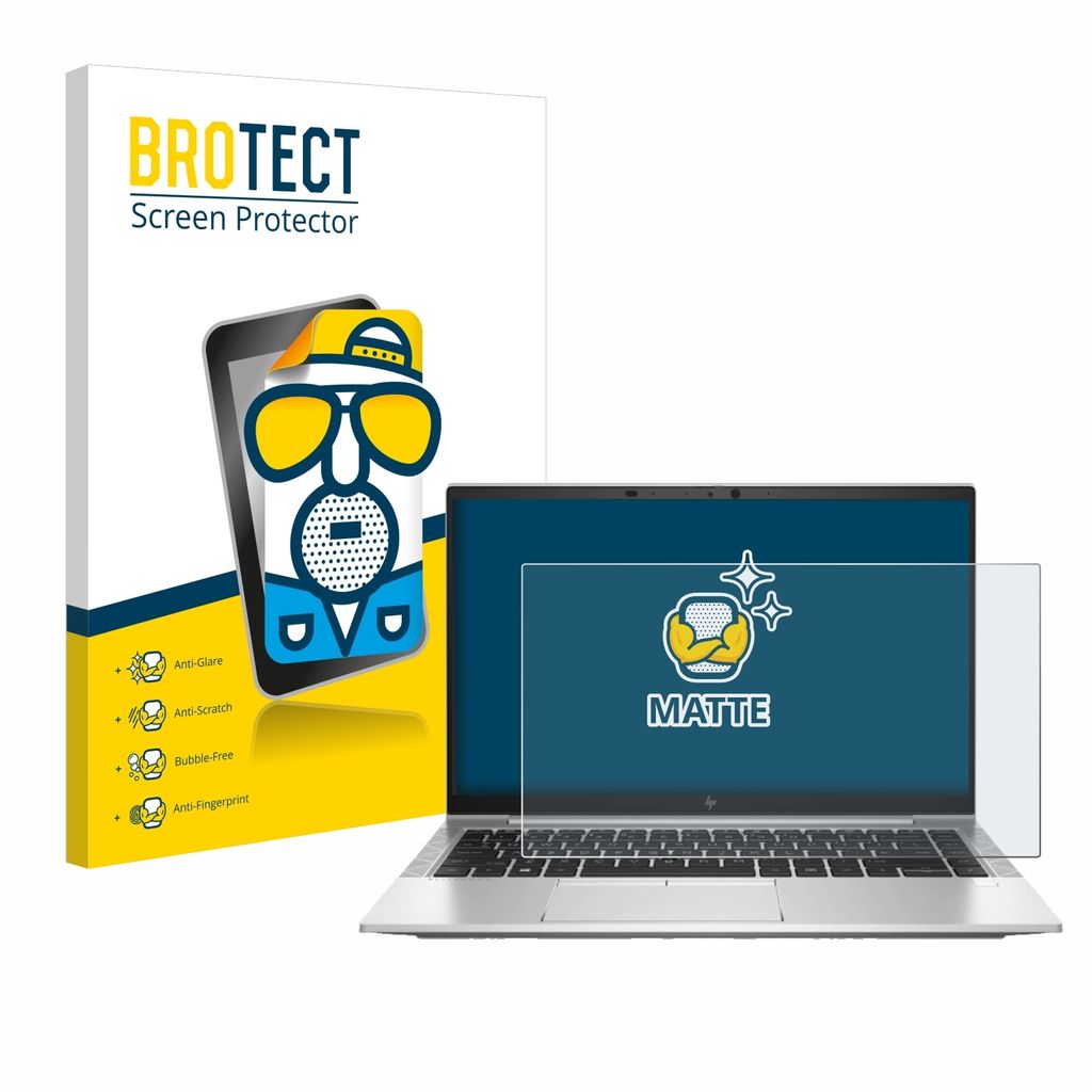 BROTECT Schutzfolie für HP EliteBook 845 G7 Displayschutz Displayschutzfolie Folie Matt Entspiegelungsfolie