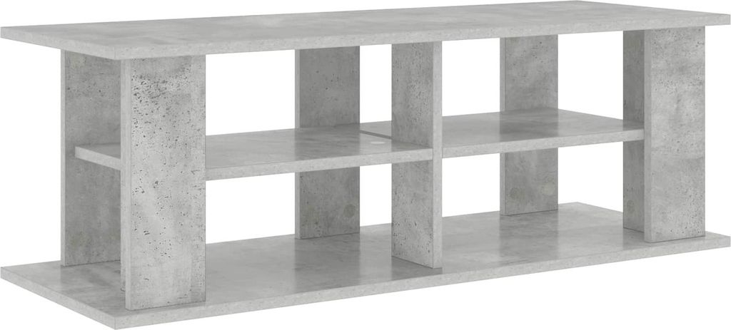 vidaXL TV-Ständer Beton Grau 96 x 35 x 33,5 cm