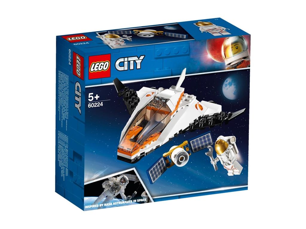 LEGO 60224 City Weltraumhafen Satelliten-Wartungsmission 