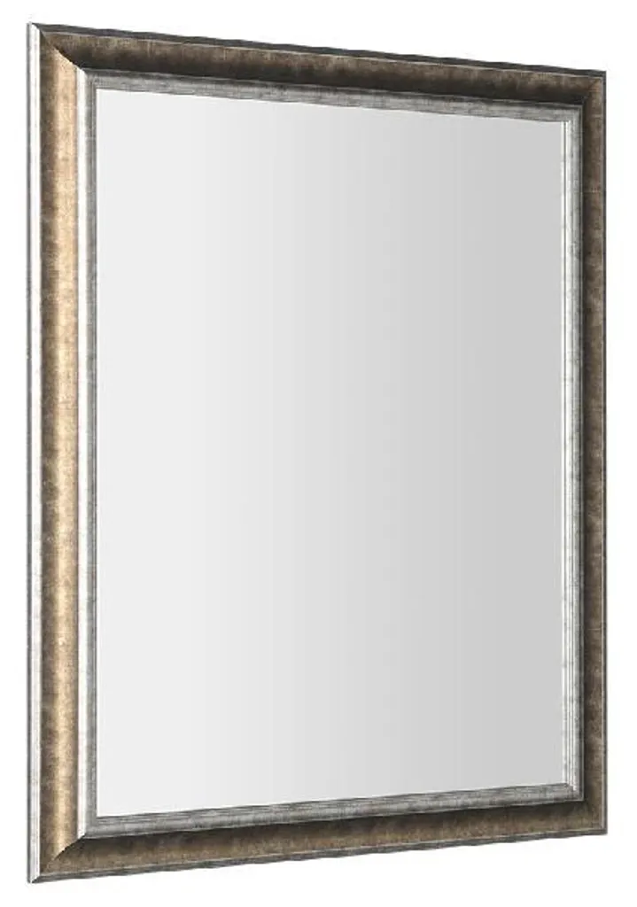 Miroir robuste cadre bronze Sapho : la solution pour agrandir la pièce
