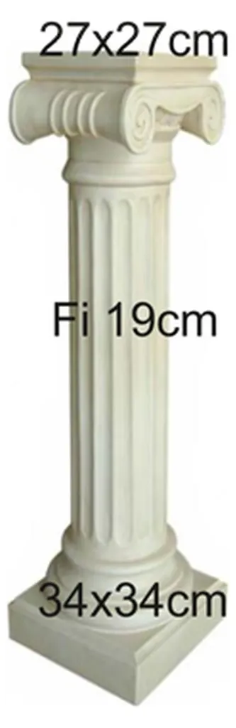 Statue Colonne Méduse 120cm en Résine Haute Qualité - Finition C65B