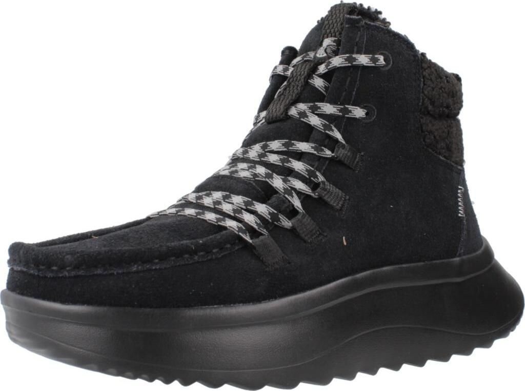 HEY DUDE WENDY APRES SUEDE COZY Schwarz